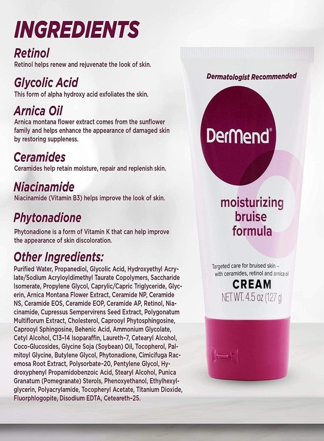 Dermend Moisturizing Bruise Formula Cream, 4.50 oz., Pack of 3 - Image 5